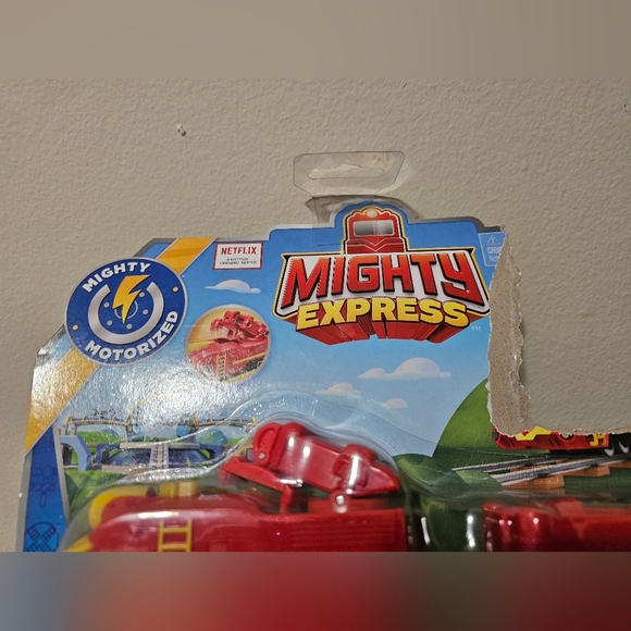 Mighty Express FREIGHT NATE Motorized Red Train  Netflix Series  Toy Train  NEW - Picture 2 of 5